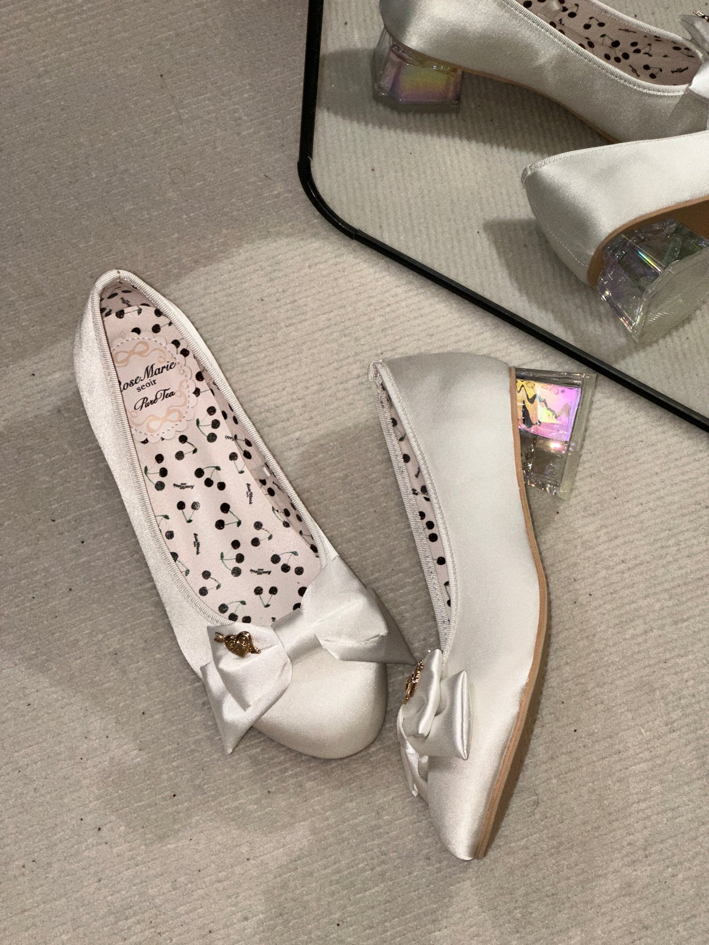 【受注予約~7/5】Etude Ballet Shoes【Rose Marie seoir×Pure Tea】
