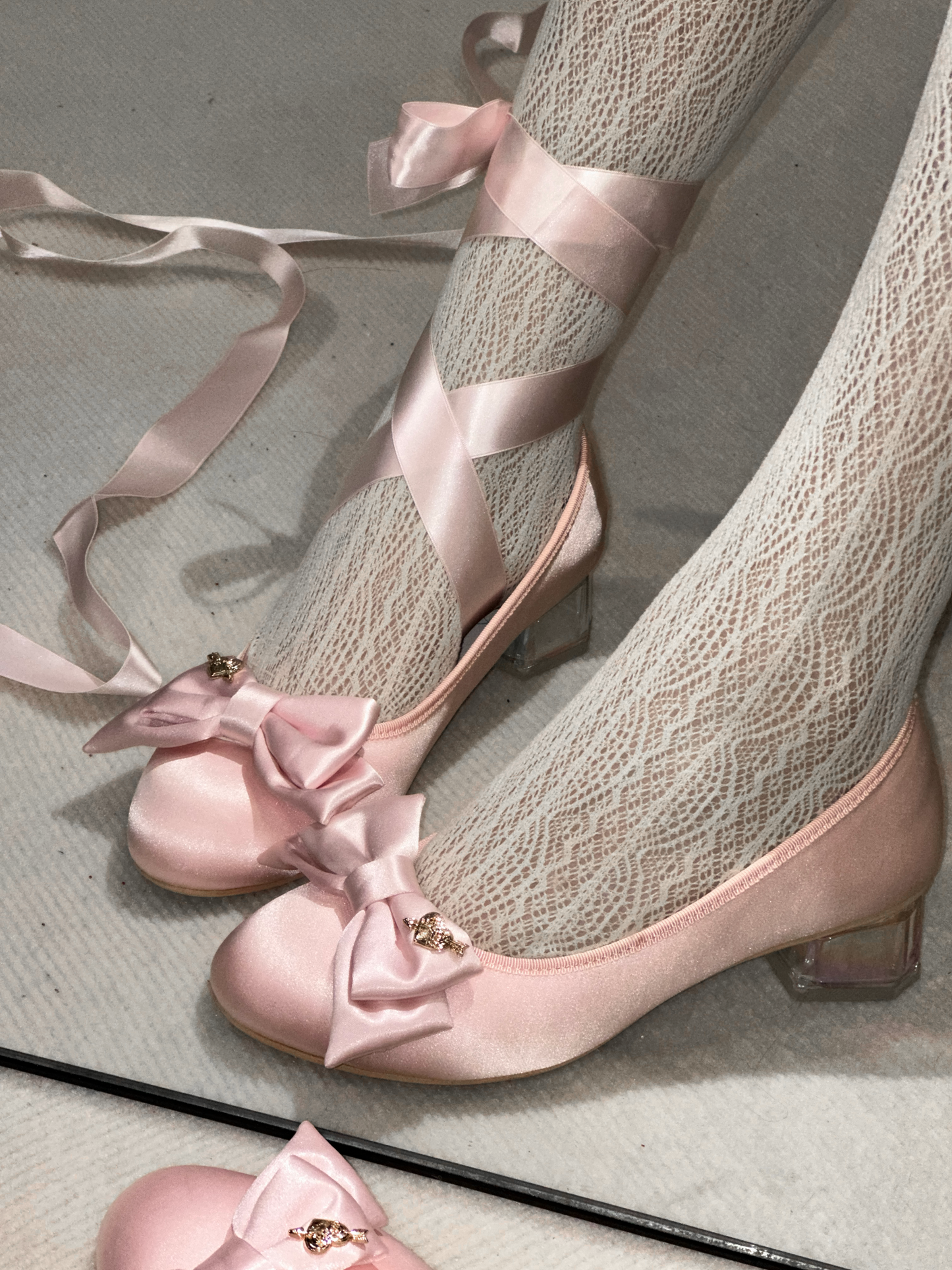 【受注予約~7/5】Etude Ballet Shoes【Rose Marie seoir×Pure Tea】
