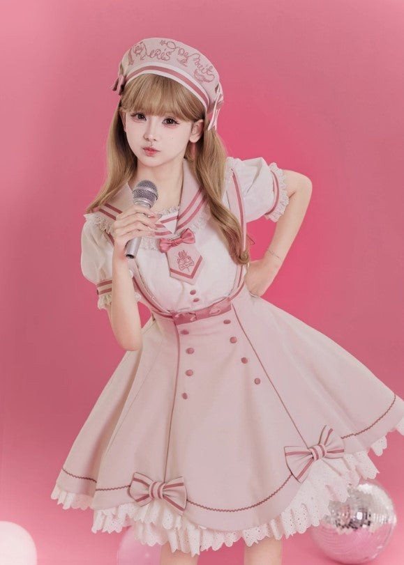 くまちゃんカプトン ブラウス・スカート【Iris de nuit】 – Epetice