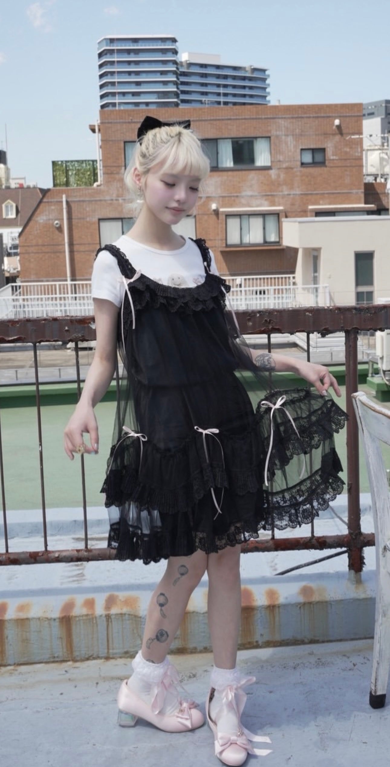 【受注予約~7/5】Etude Ballet Shoes【Rose Marie seoir×Pure Tea】