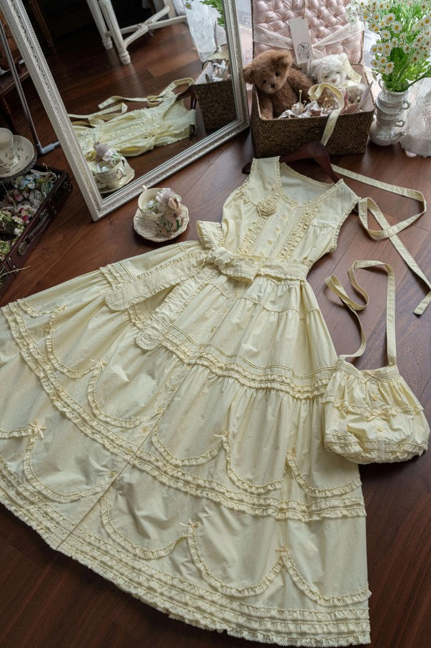 【受注予約~6/28】Warm Sun Palette 2026ver. ジャンパースカート 豪華版・125cm丈【暖屿洋装】