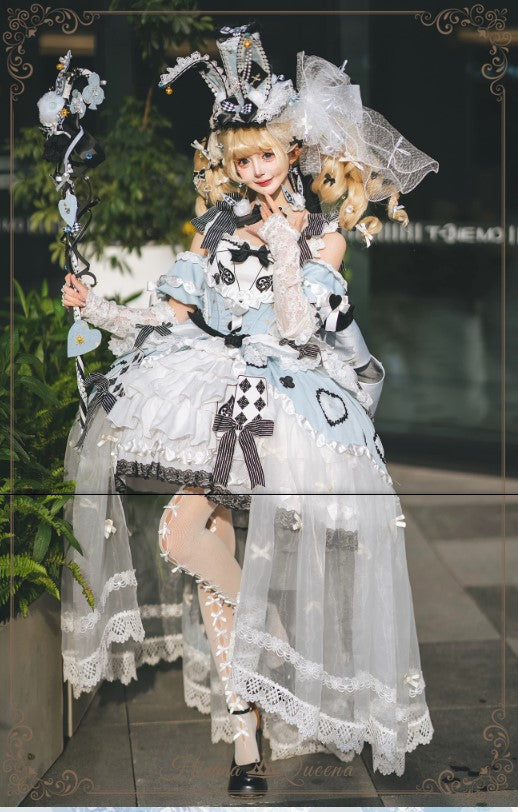 【受注予約~7/15】Alice’s Banquet Bride ジャンパースカート・フルセット【Hinana Queena】