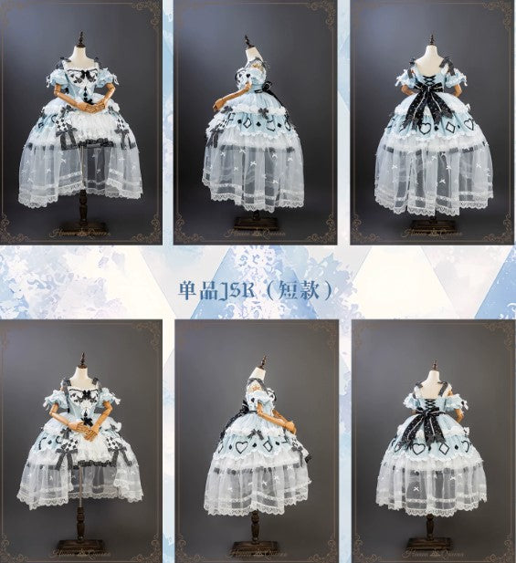 【受注予約~7/15】Alice’s Banquet Bride ジャンパースカート・フルセット【Hinana Queena】