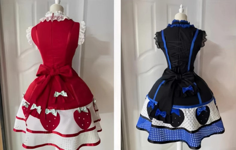 【受注予約~7/5】The Eccentric Strawberry Lady ワンピース【TaTaTa Lolita】
