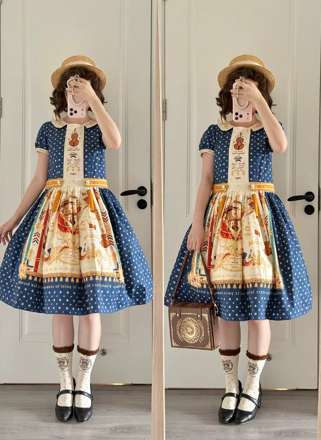 【受注予約~7/16】Starlit Opera House ワンピース【南十字宇宙洋服社】