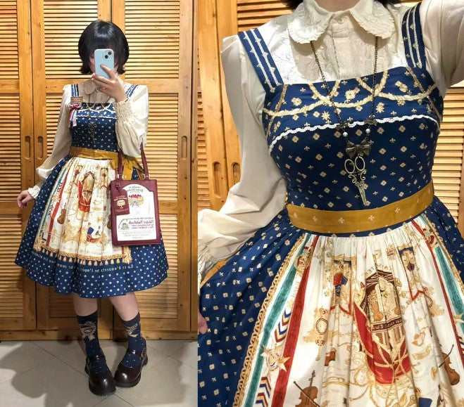 【受注予約~7/16】Starlit Opera House ジャンパースカート【南十字宇宙洋服社】