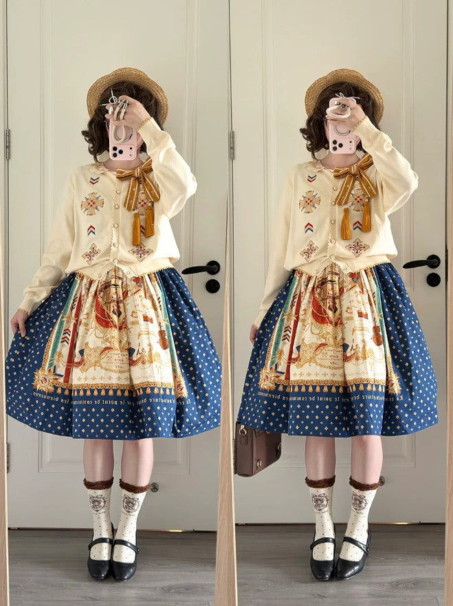 【受注予約~7/16】Starlit Opera House カーディガン【南十字宇宙洋服社】