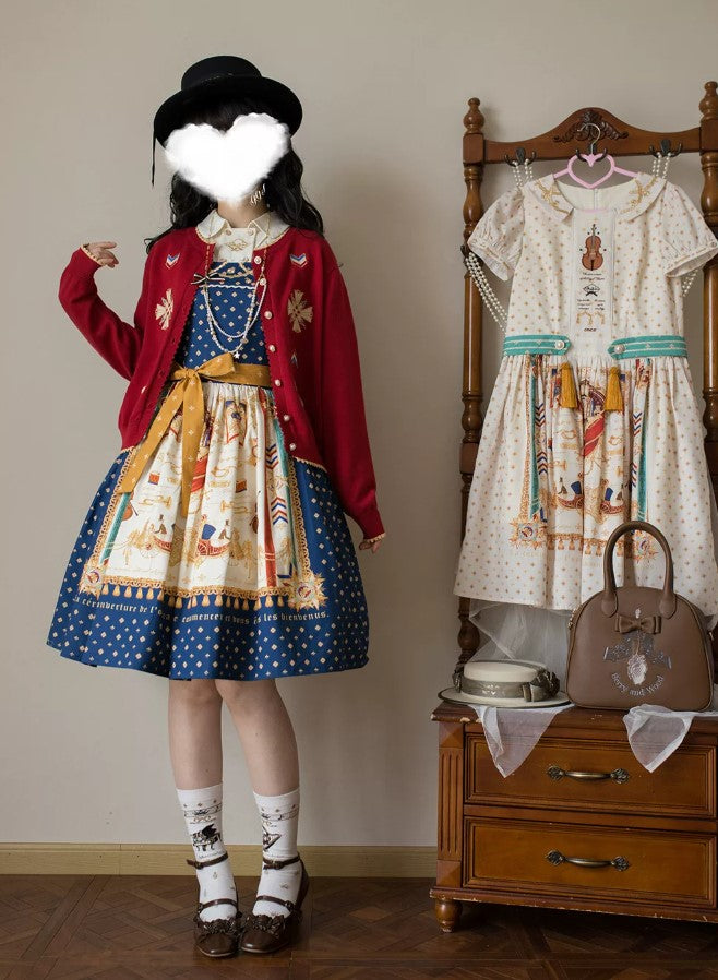 【受注予約~7/16】Starlit Opera House カーディガン【南十字宇宙洋服社】