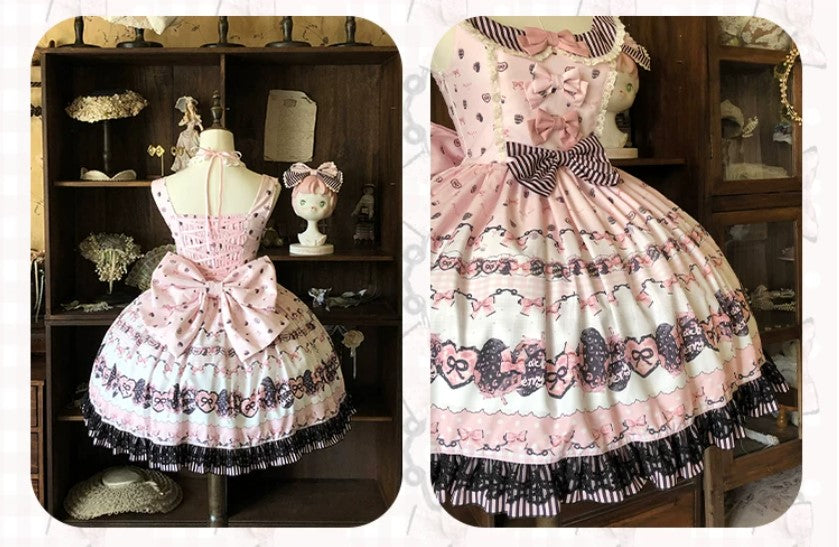 Blackberry ジャンパースカート【Sweet Strawberry】 – Epetice