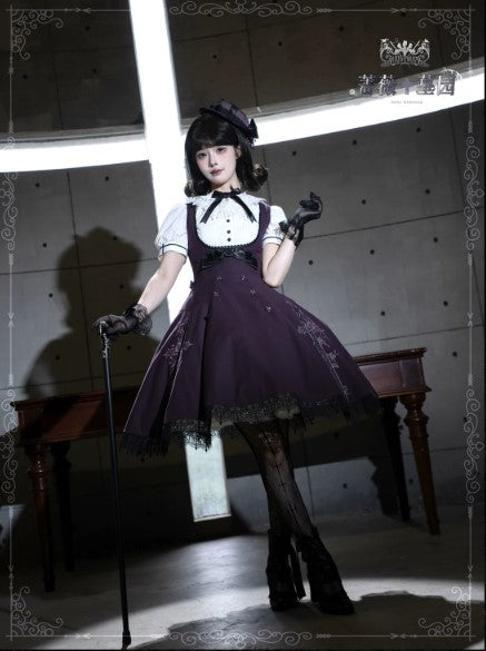 【受注予約~8/4】Rose Necropolis ワンピース・ジャンパースカート・ブラウス【iris de nuit】