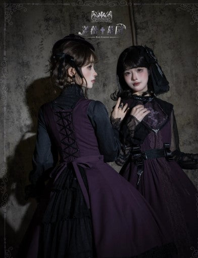 【受注予約~8/4】Rose Necropolis ワンピース・ジャンパースカート・ブラウス【iris de nuit】