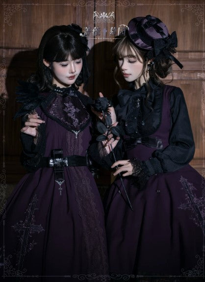 【受注予約~8/4】Rose Necropolis ワンピース・ジャンパースカート・ブラウス【iris de nuit】