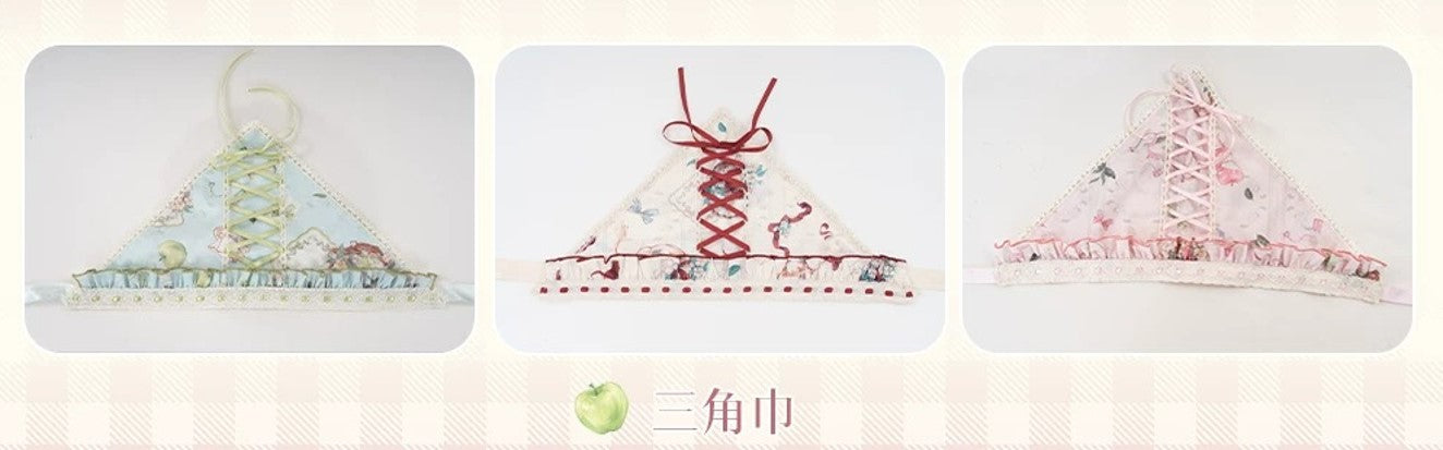 【受注予約~8/12】Apple Tea ジャンパースカート【Urtto】