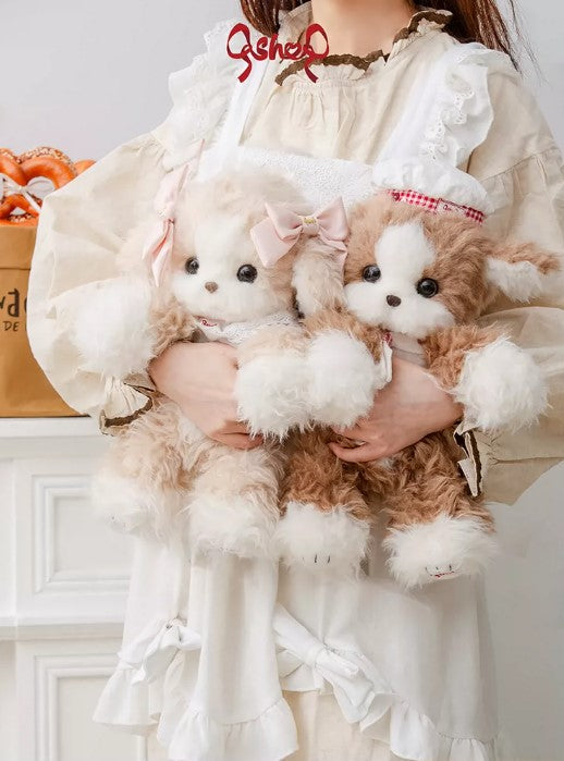 【受注予約~10/5】Twin Puppy ぬいぐるみ・バッグ【QSHOP】
