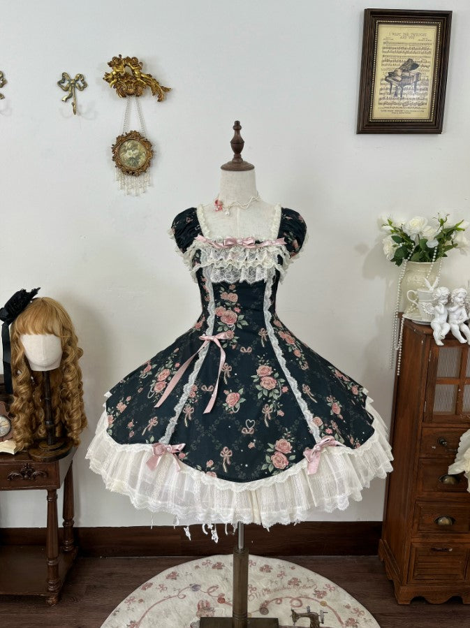 Pearls & Roses ワンピース【千木】