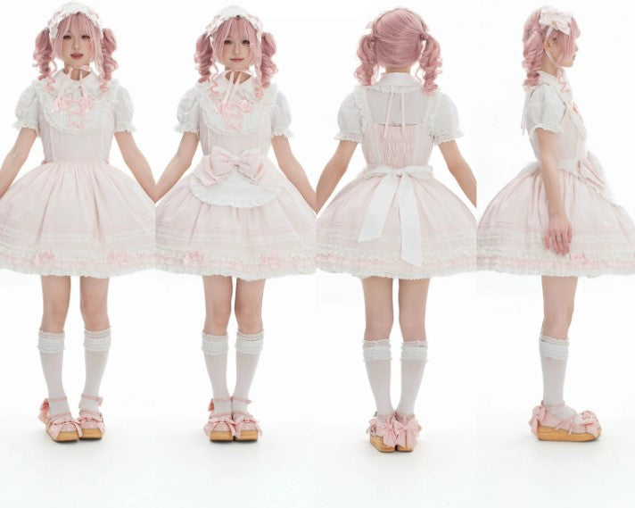 【受注予約~10/13】Pearl Doll ジャンパースカート・ワンピース【Sheep Puff】
