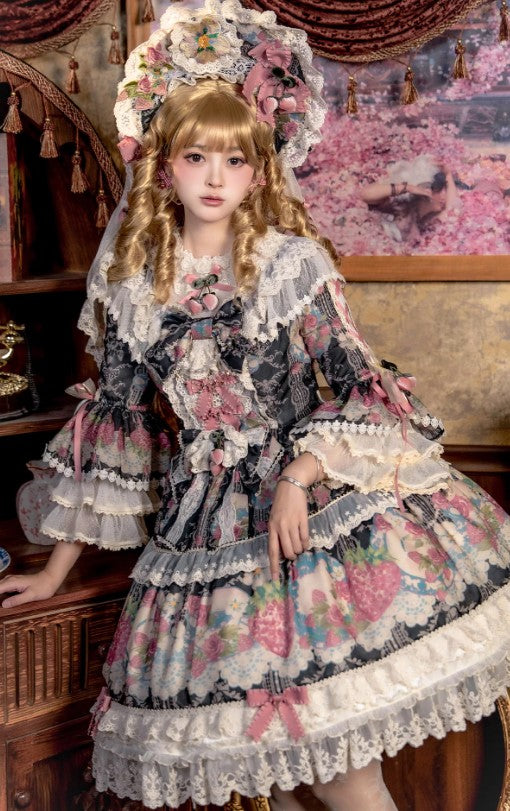 【受注予約~11/12】Porcelain Strawberry フルセット【Bramble Rose】