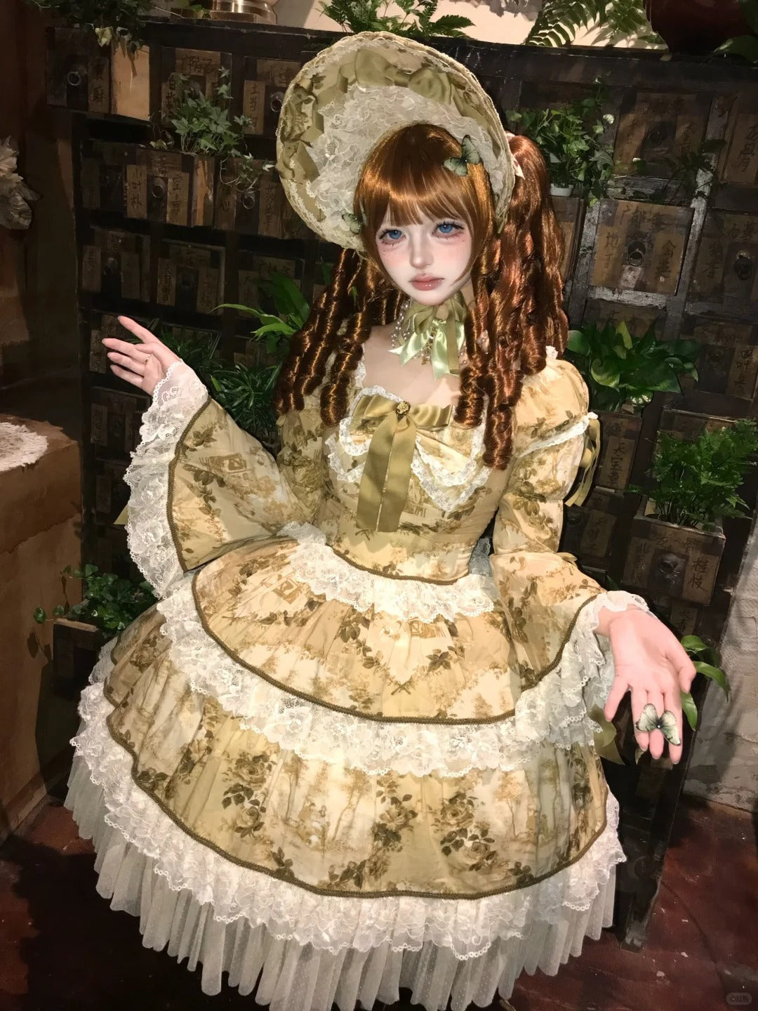 Rokoko-Blumenaccessoires [NiUNiUQ]