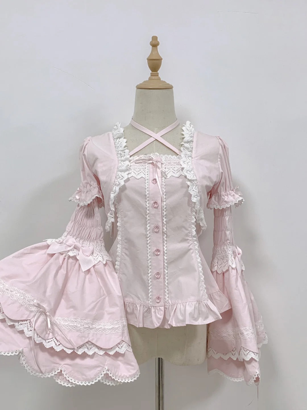 【受注予約~8/26】春日桃姫 ブラウス(タイプ2) 【Rose and Neverland】