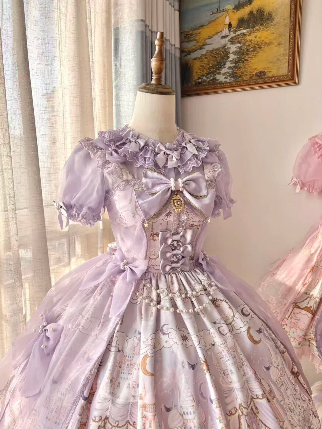 【受注予約~2/25】Romantic Castle ジャンパースカート・ブラウス【WhiteBird】