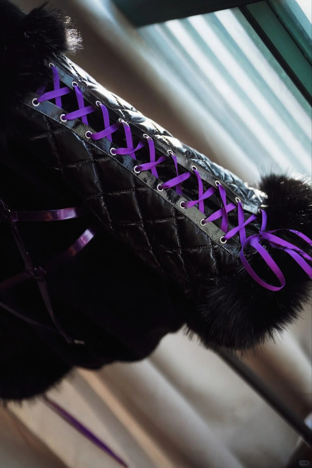 Purple Star ファージャケット【Purple Thorn】