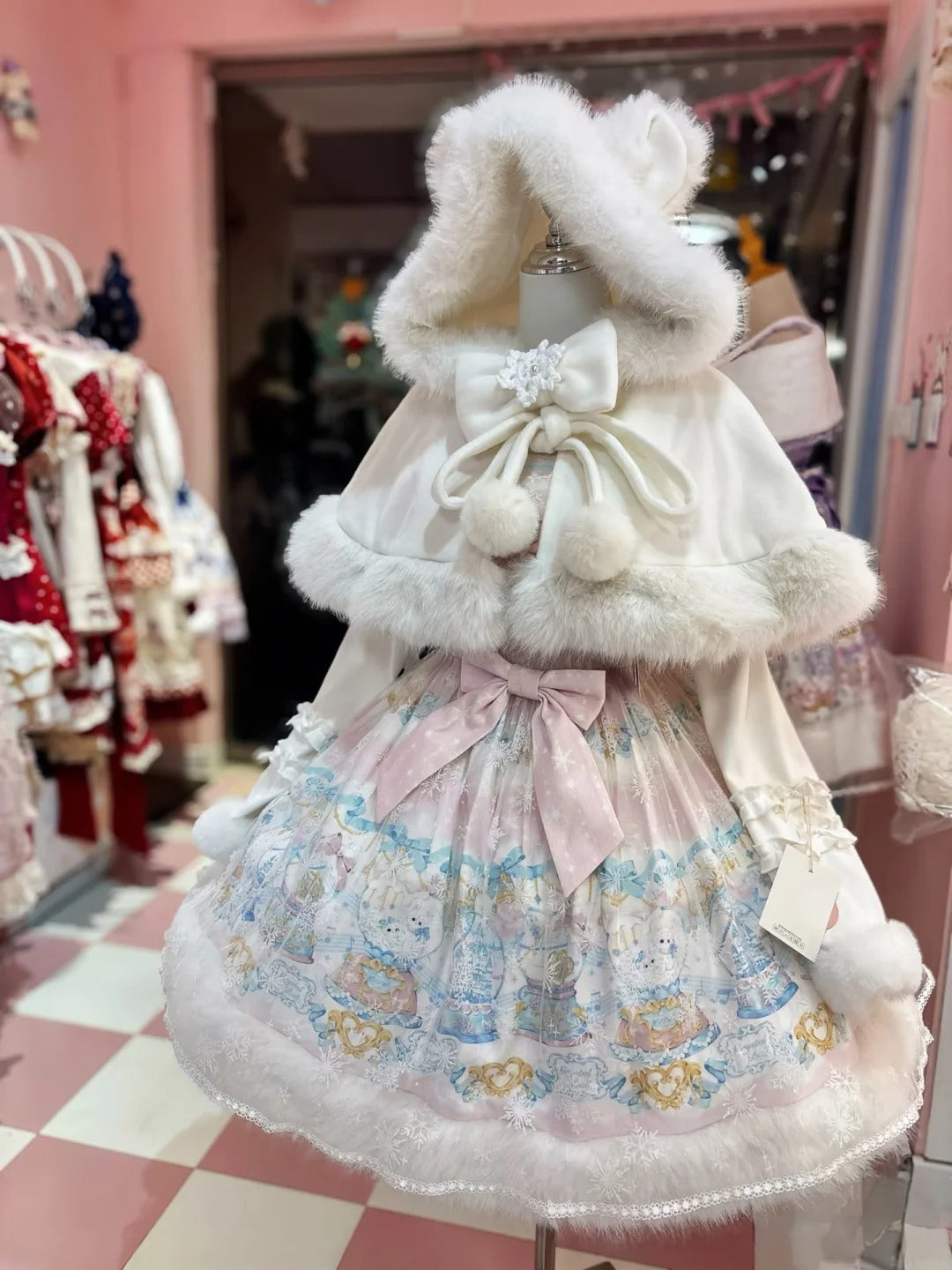 【受注予約~9/30】Kitty Musical Box ジャンパースカート・ケープ・2点セット【MY Cat-Twinkling Starlight】