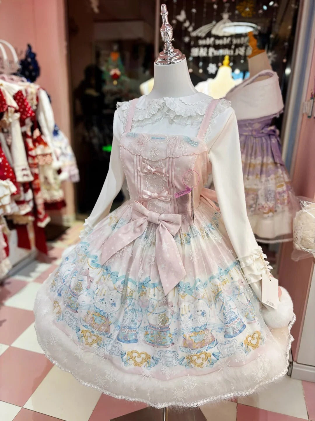 【受注予約~9/30】Kitty Musical Box ジャンパースカート・ケープ・2点セット【MY Cat-Twinkling Starlight】