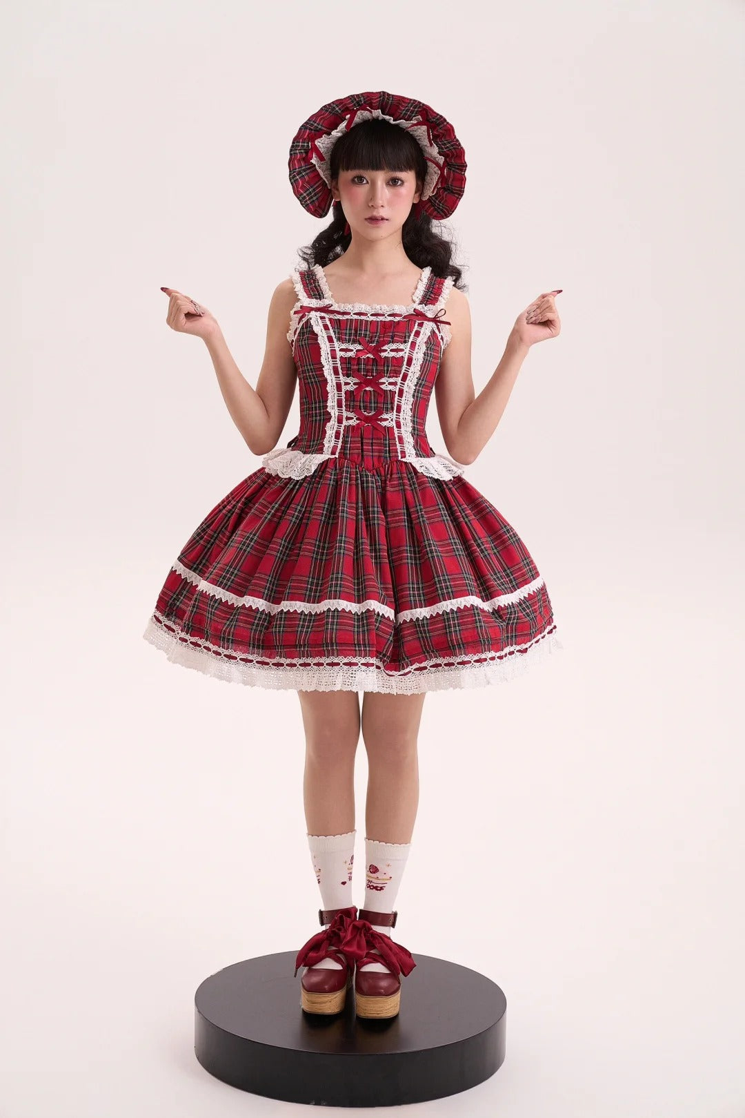 Laura Doll ジャンパースカート(ローウエスト)【小能熊】