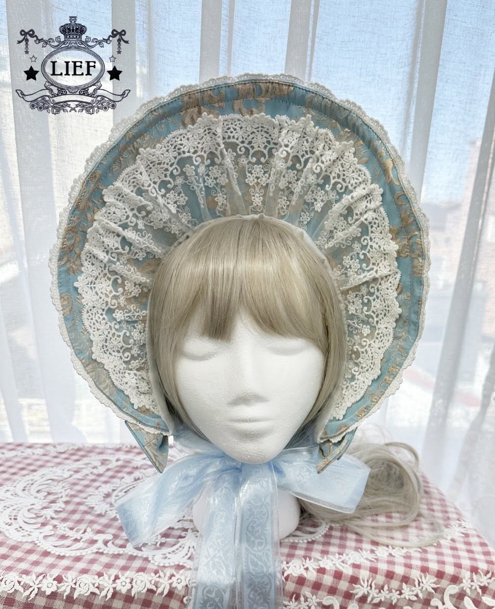 【数量限定予約~10/13】ロイヤルジャガード ボンネット【LIEF】