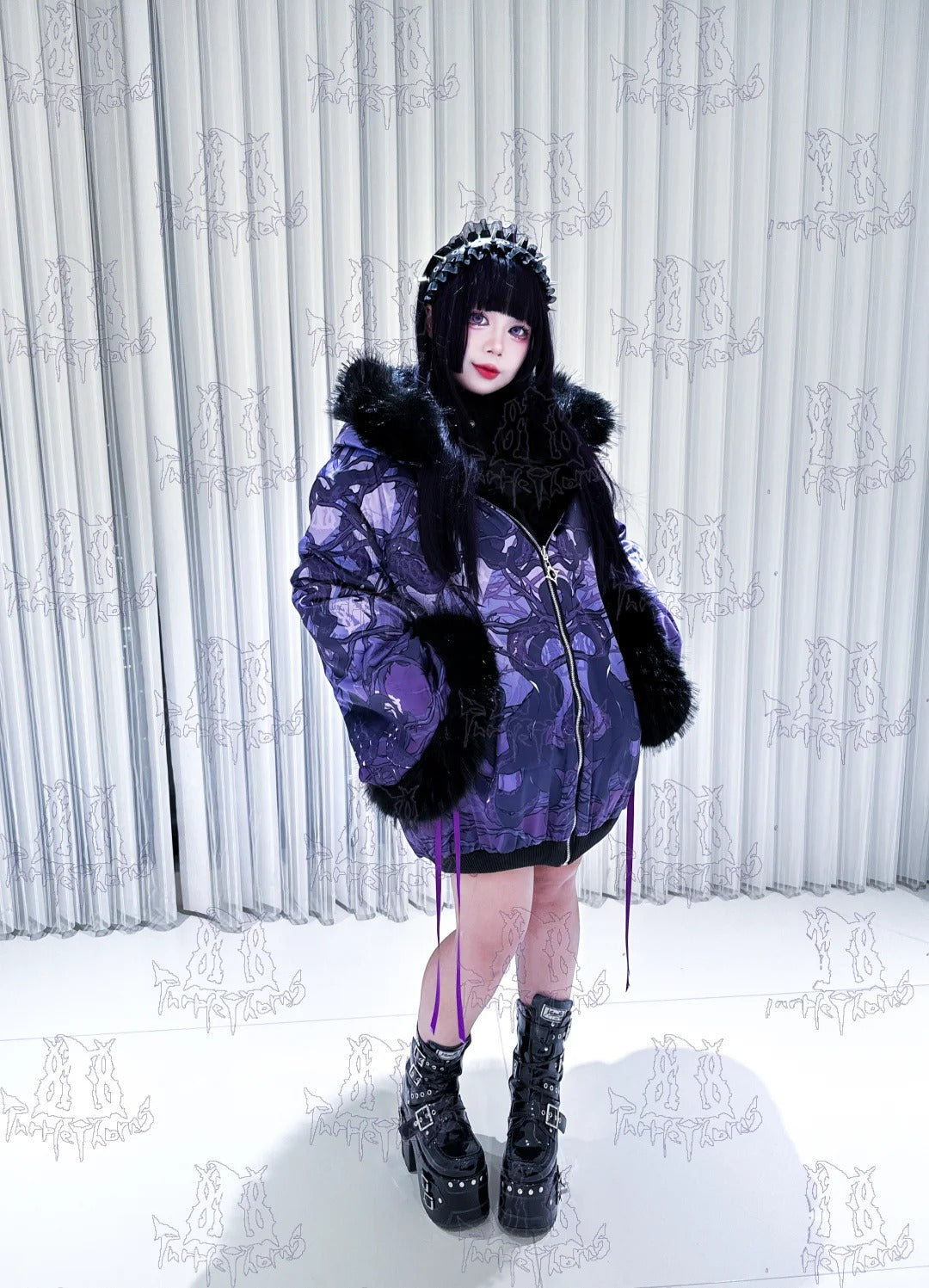 Purple Star ファージャケット【Purple Thorn】