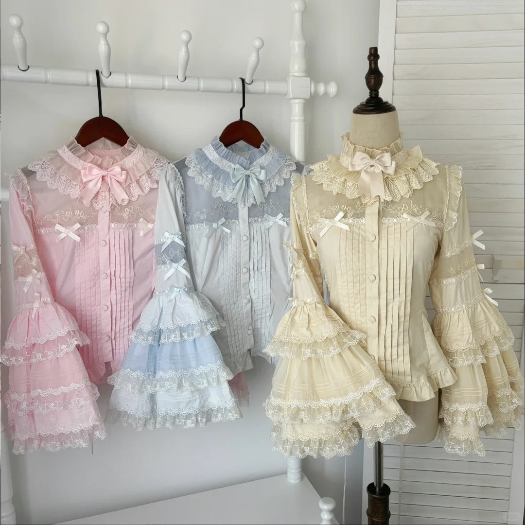 【受注予約~10/13】Hybrid Moonlight Doll 2.0 ブラウス【Lost Aqua】