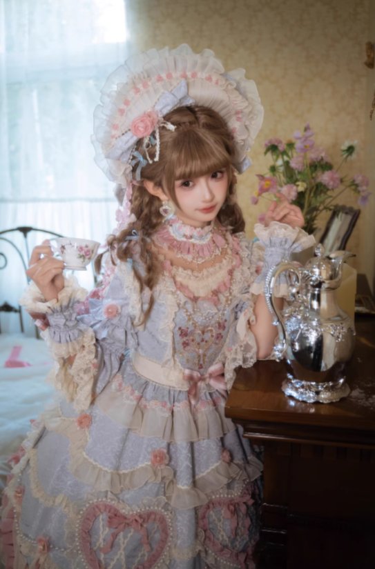 【受注予約~2/11】Antique Cake フルセット【Bramble Rose】