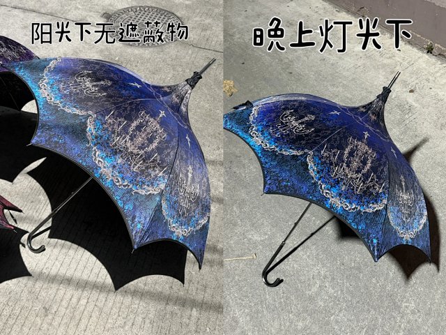 Victorian Tales パゴダ 折りたたみ パラソル 晴雨兼用傘 日傘
