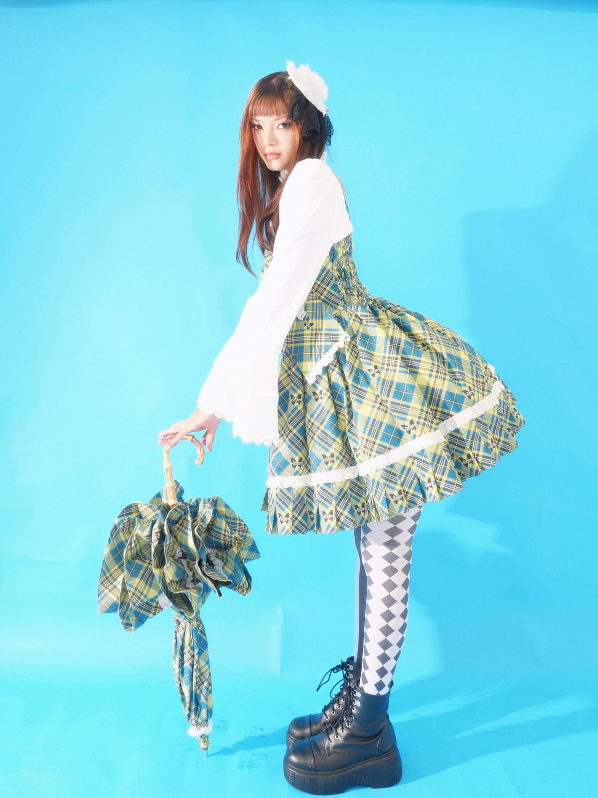 【受注予約~9/27】Tartan Girl Dress【Morpho】