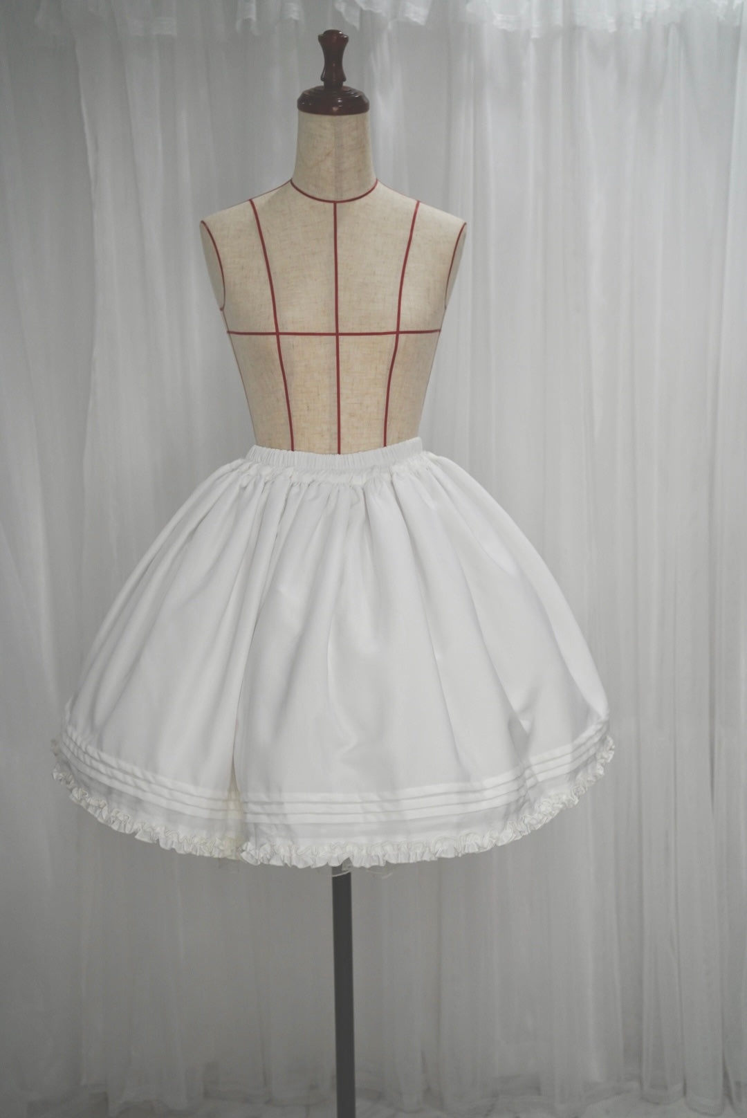 桔梗 マルチカラーアンダースカート【Little Dipper】