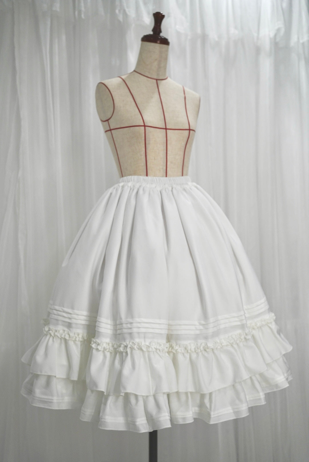 桔梗 マルチカラーアンダースカート【Little Dipper】