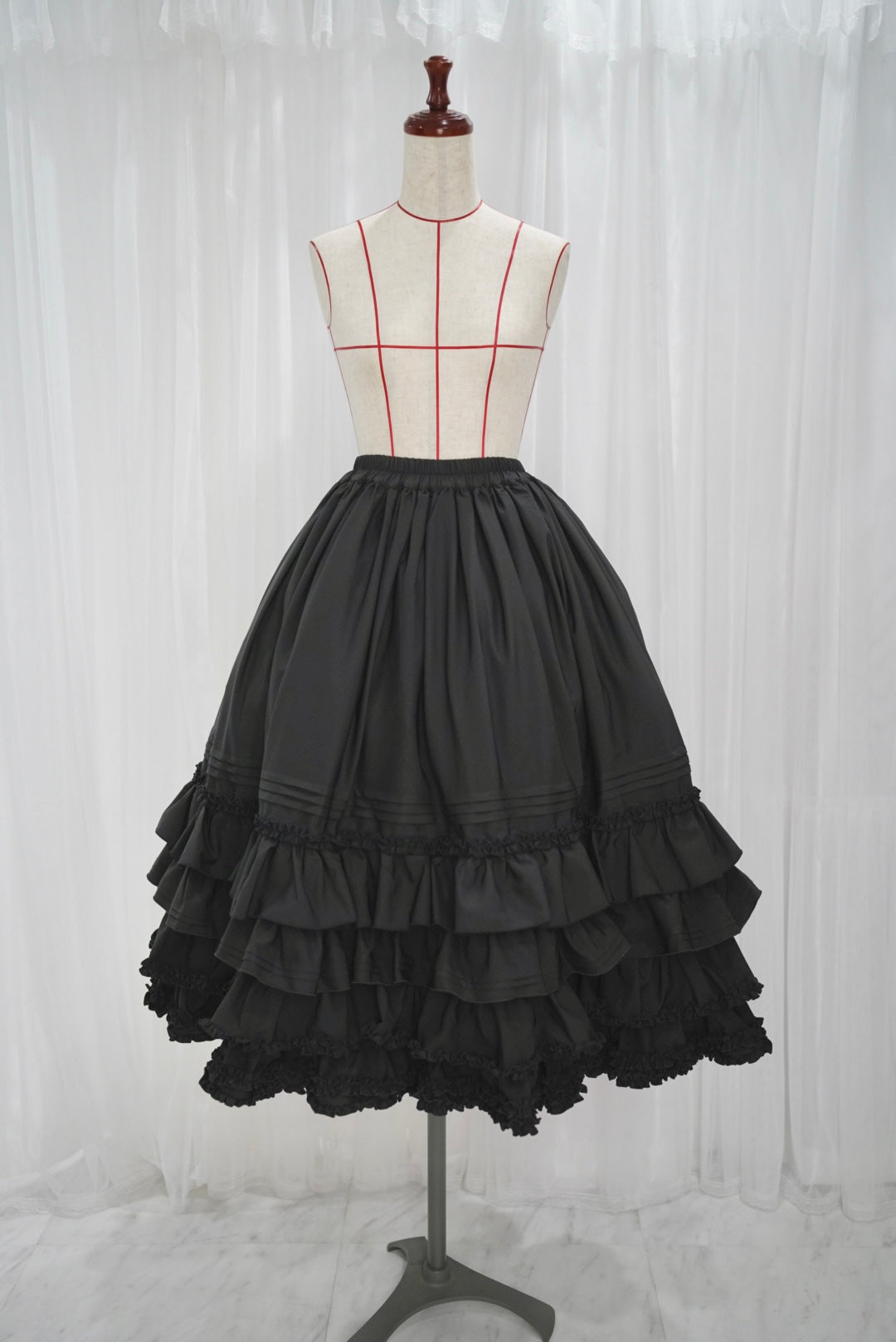 桔梗 マルチカラーアンダースカート【Little Dipper】