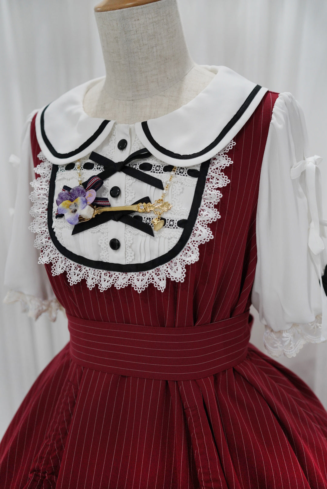 お砂糖すみれネックレス Epeticeコラボver.【HEXENHAUS×Epetice】