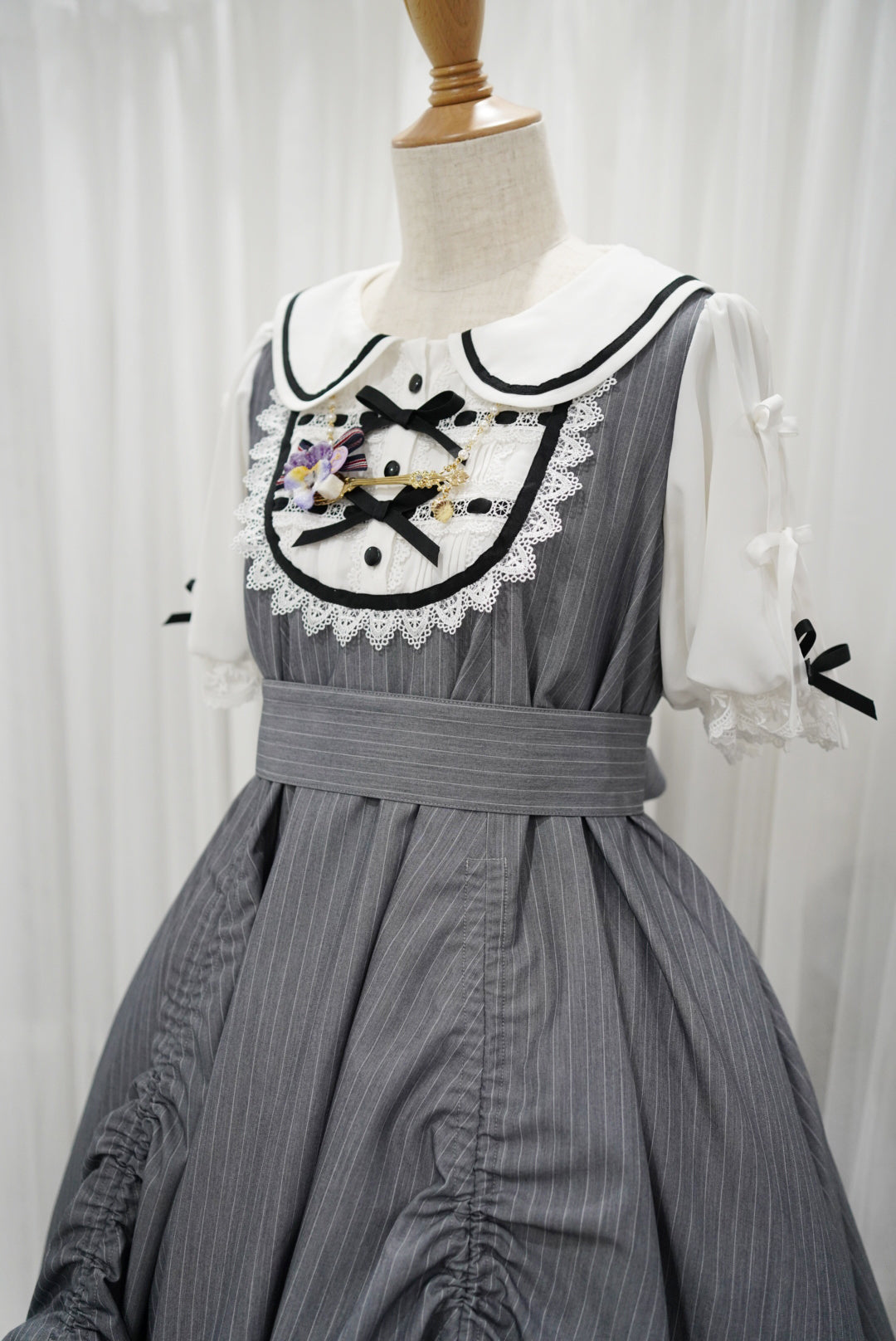 お砂糖すみれネックレス Epeticeコラボver.【HEXENHAUS×Epetice】