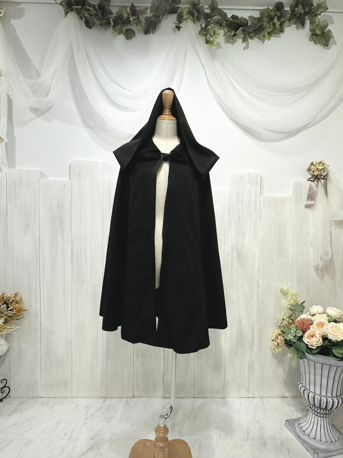 フード付きミニマント【Atelier BOZ】