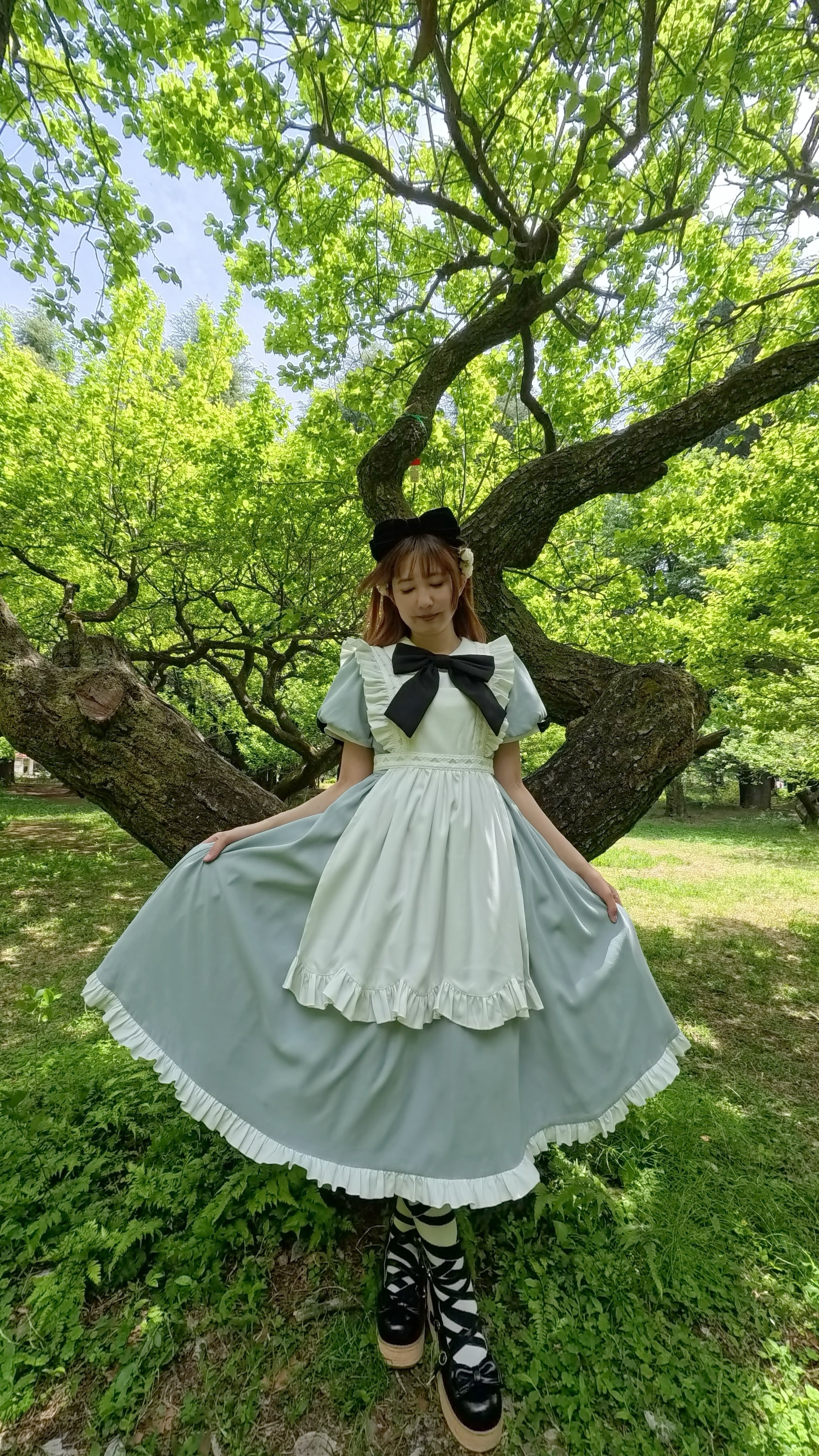 不思議の国のアリス ワンピースセット(ロング丈)【時織魔女】 – Epetice