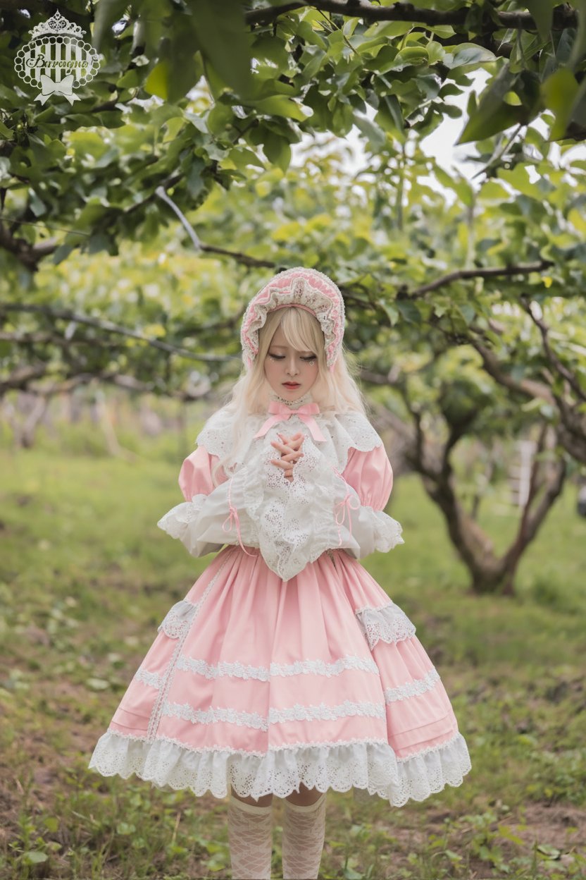 【受注予約~10/5】Rose Bouquet フルシャーリングワンピース【Baroque】