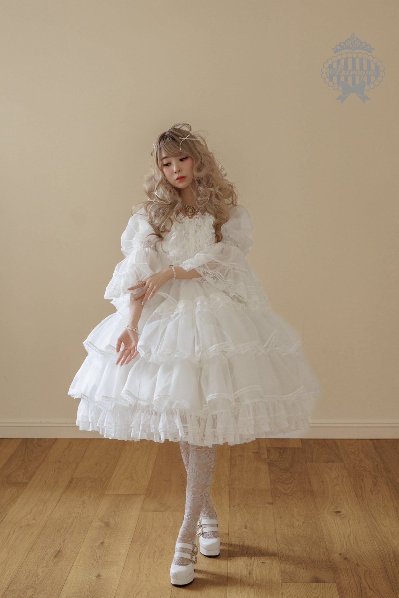 【受注予約~7/5】Angelic Cloud ドレス【Baroque】