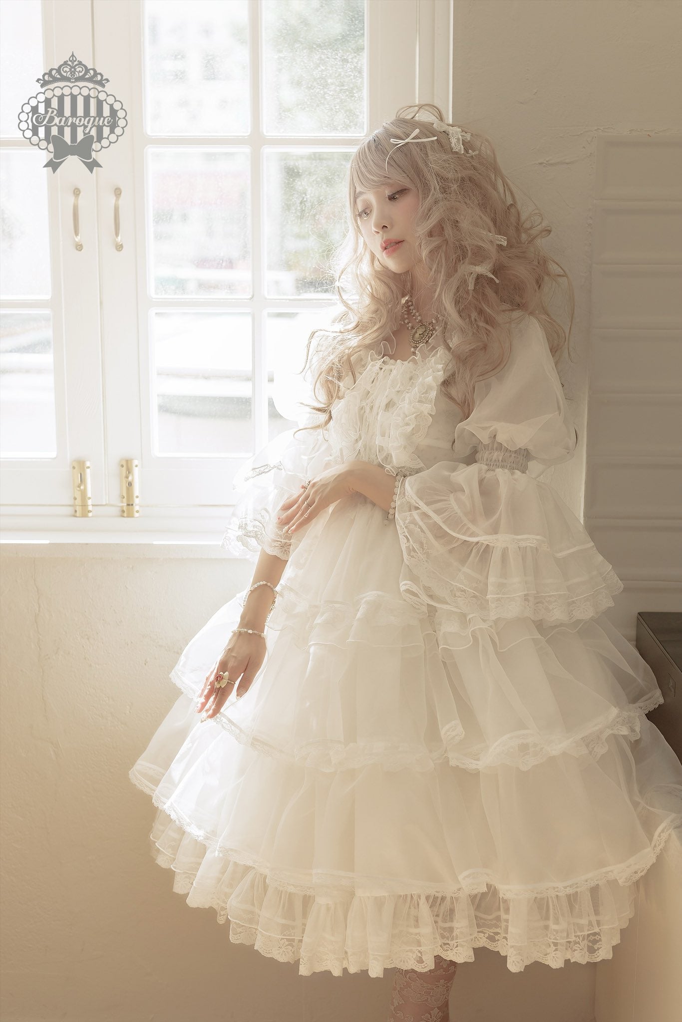 【受注予約~7/5】Angelic Cloud ドレス【Baroque】