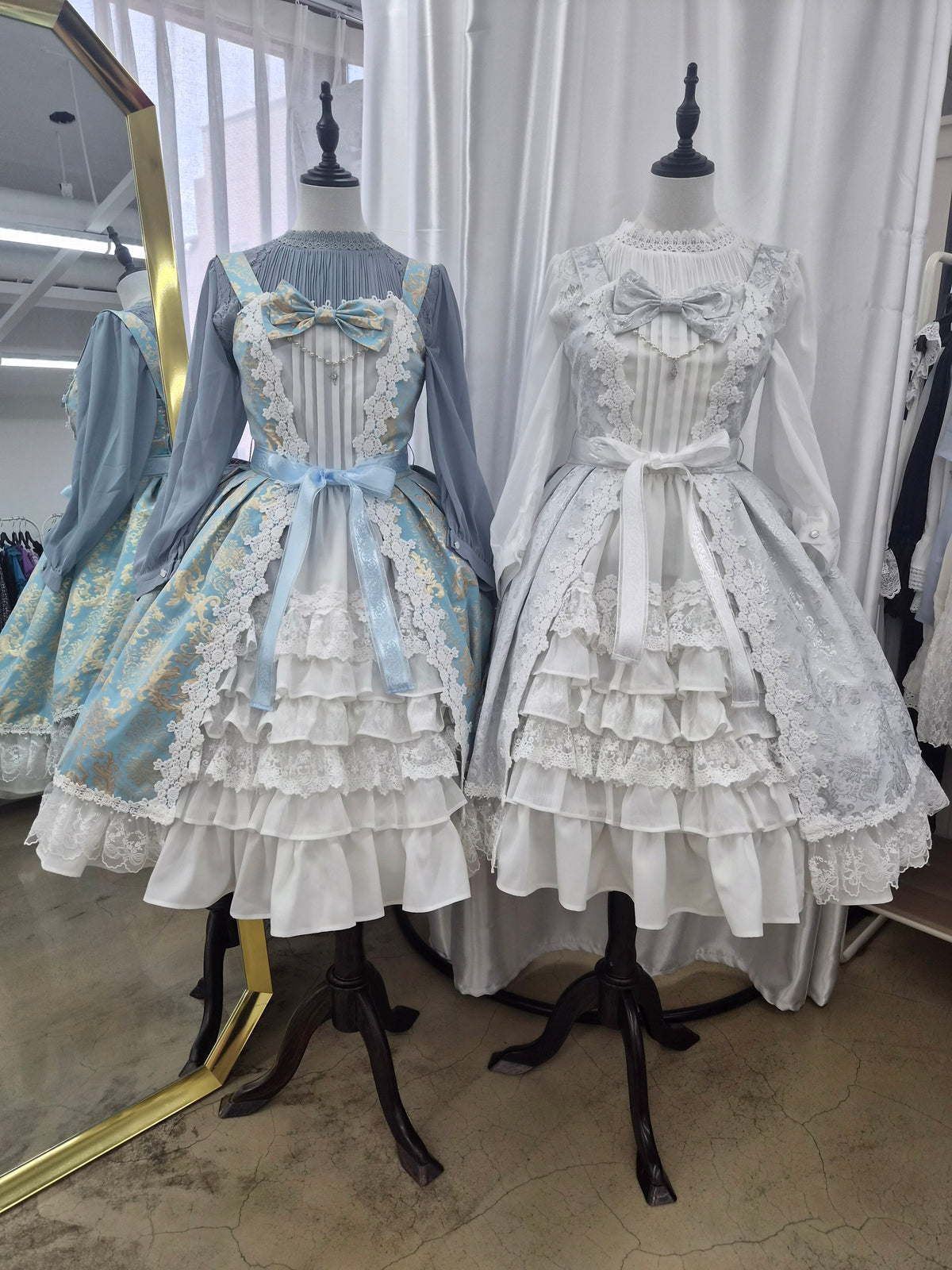 【数量限定予約~10/12】ロイヤルジャガード ジャンパースカート【LIEF】