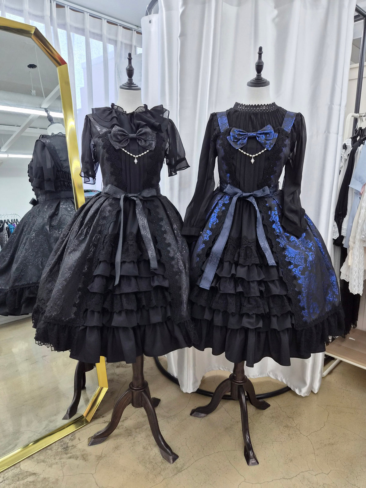 【数量限定予約~10/12】ロイヤルジャガード ジャンパースカート【LIEF】