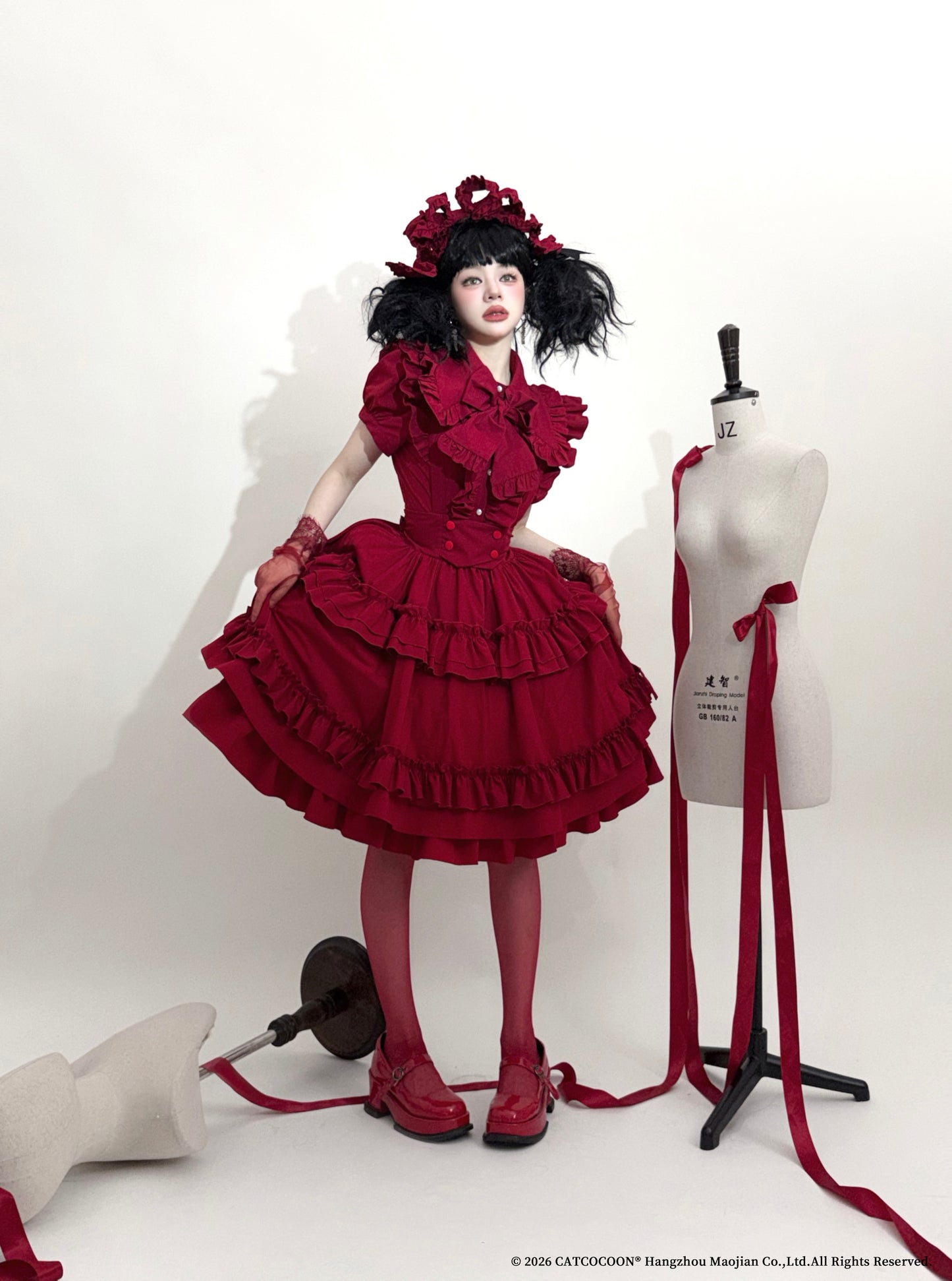 【事前予約：2026年8月下旬〜発送開始予定】A Doll's House ブラウス(半袖・2026ver.)【CATCOCOON】