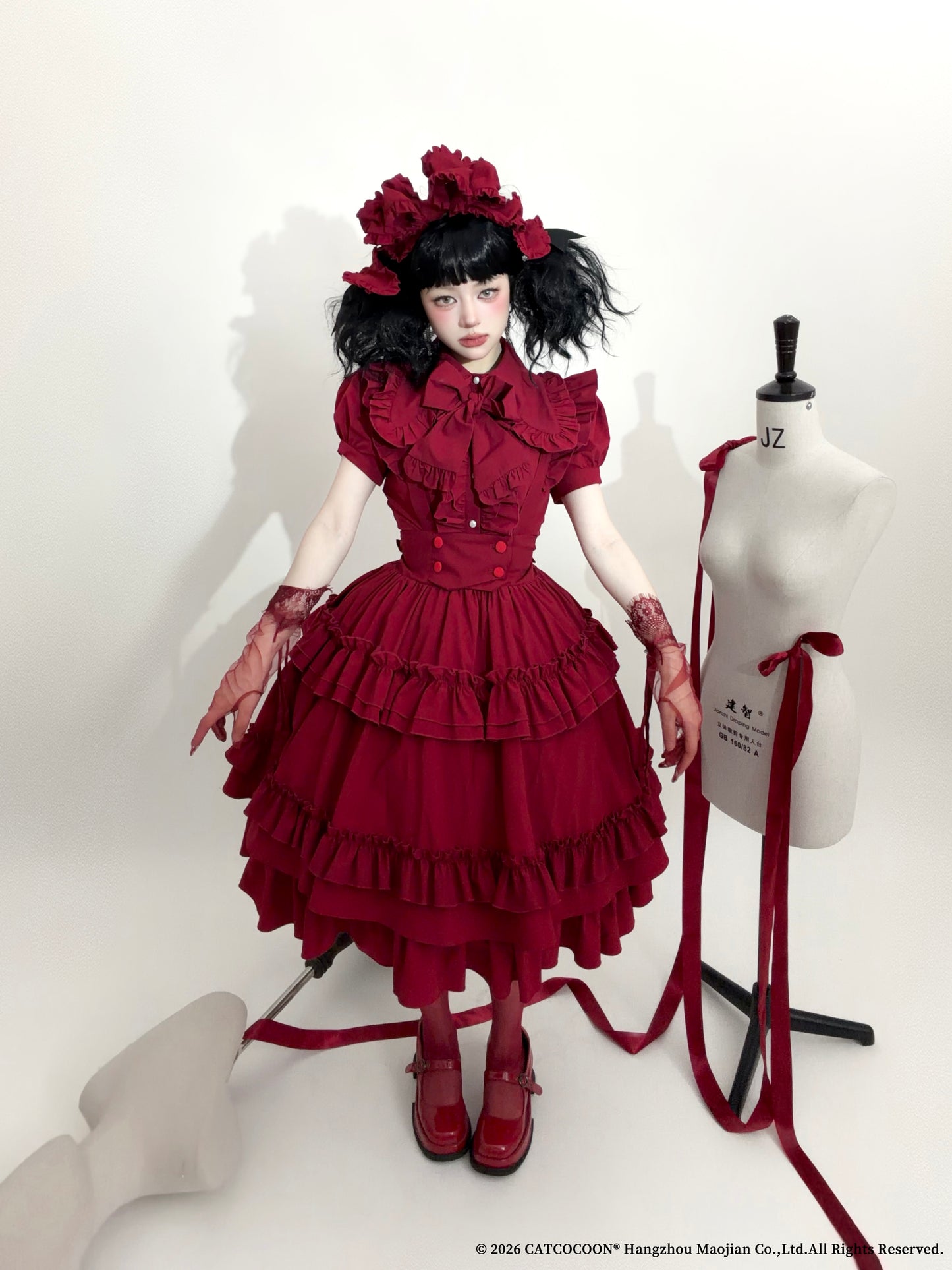 【事前予約：2026年8月下旬〜発送開始予定】A Doll's House ブラウス(半袖・2026ver.)【CATCOCOON】