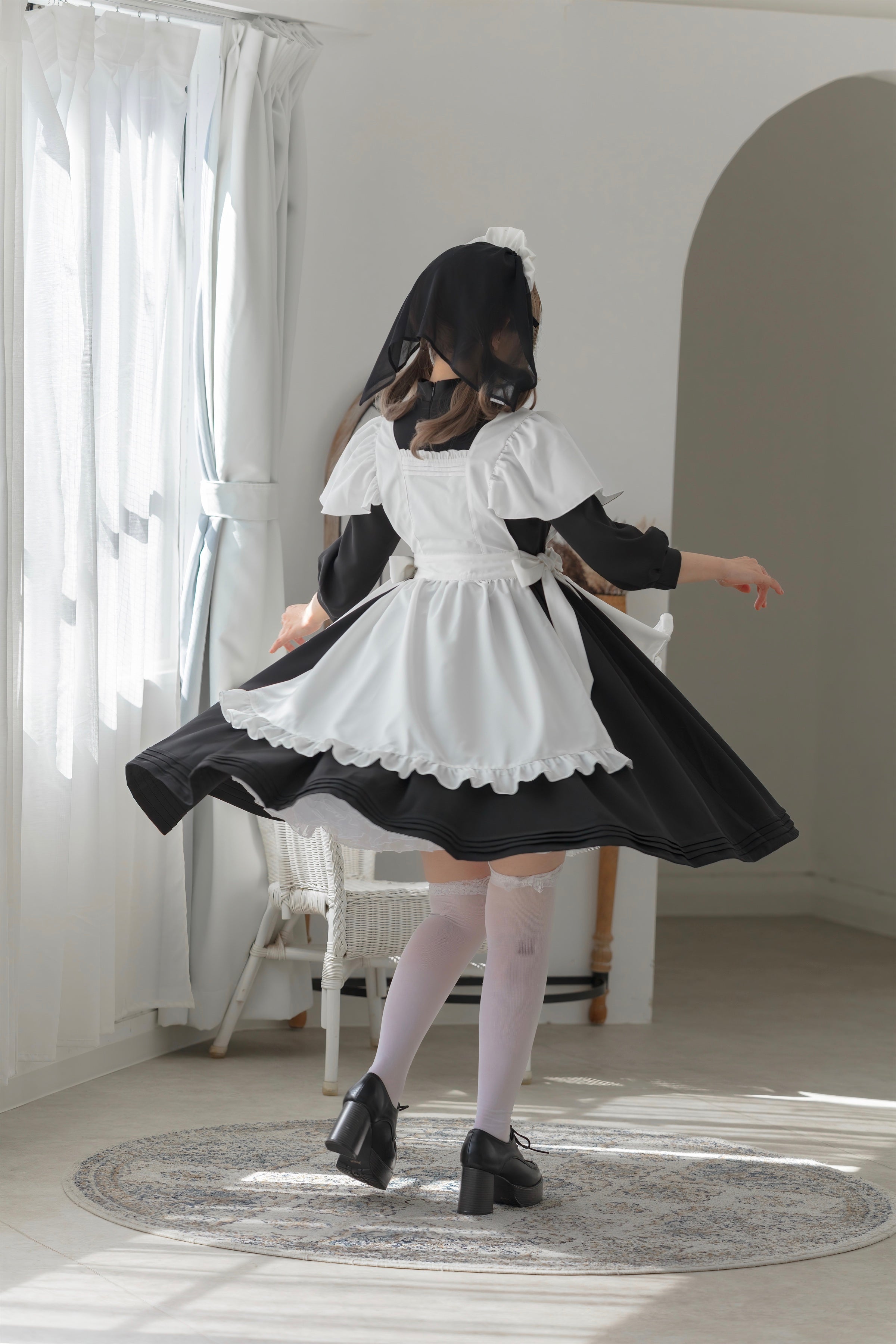 トラディショナルメイド ワンピースセット【外神田メイド協会×Epetice