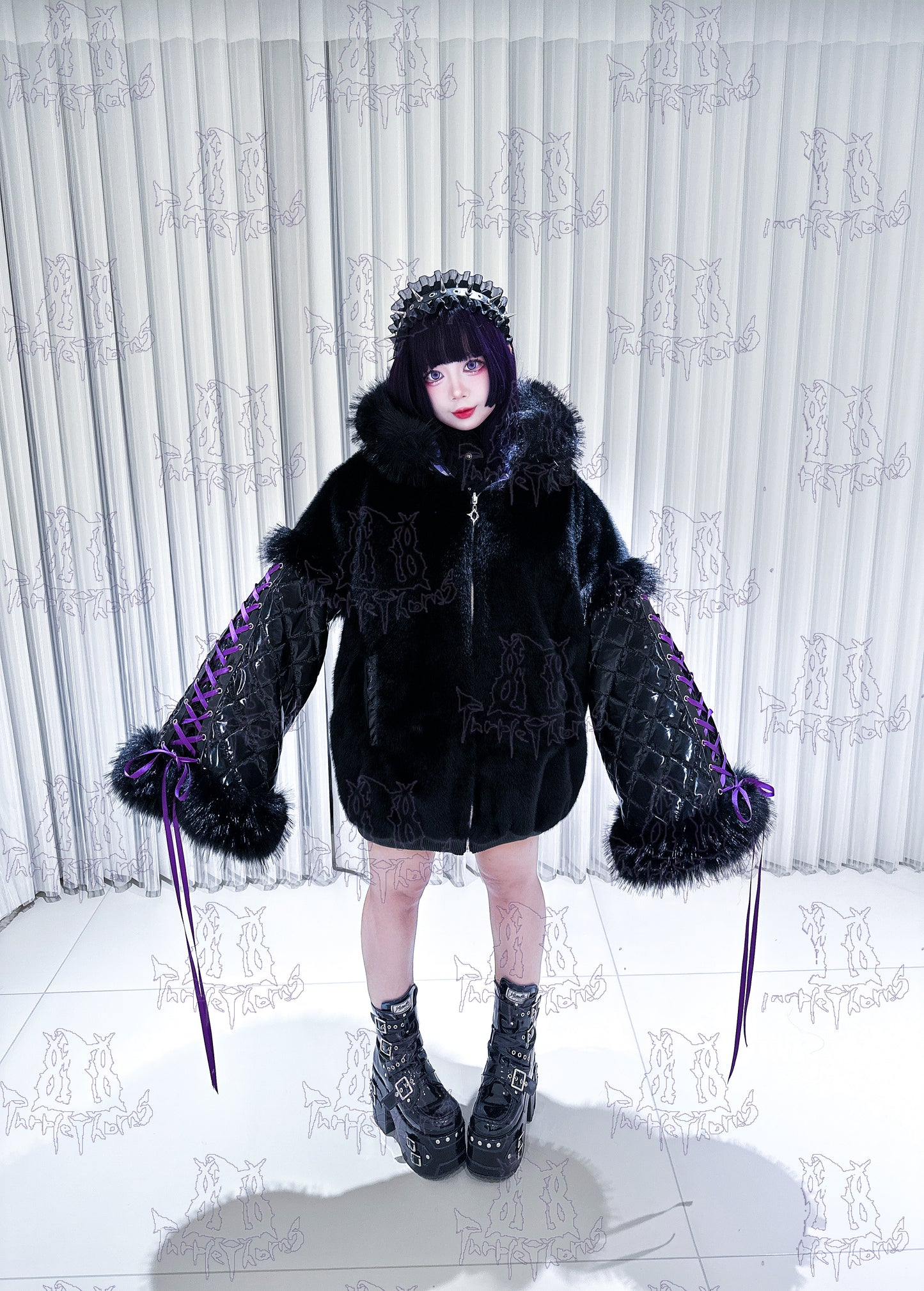 Purple Star ファージャケット【Purple Thorn】